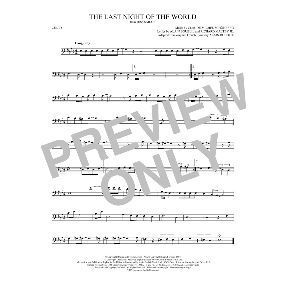 The Last Night Of The World